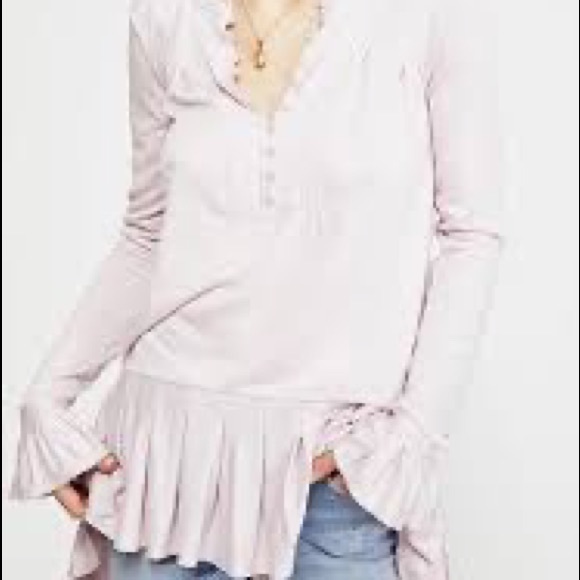 Free People your girl ruffled tunic - Picture 6 of 7